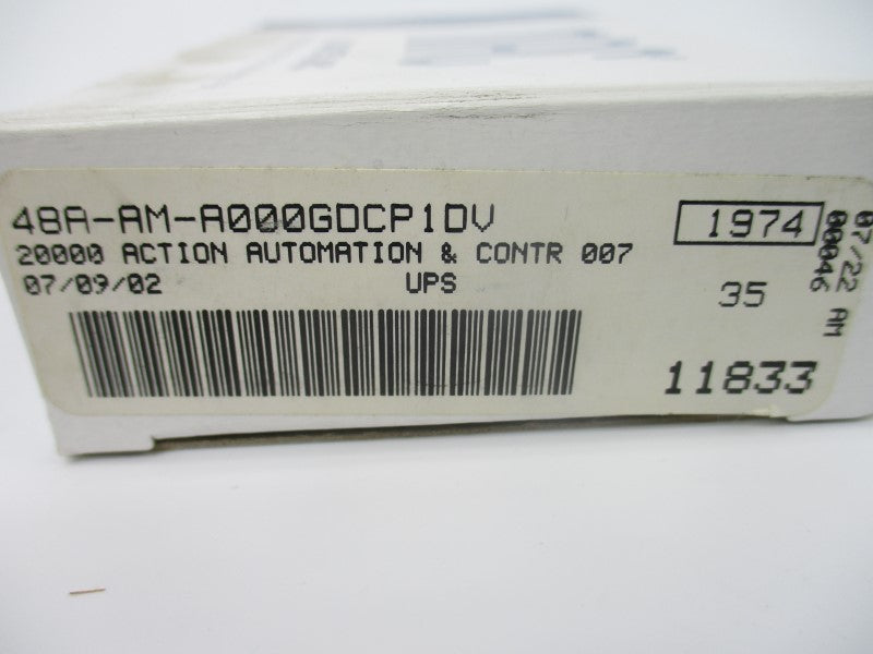MAC 48A-AM-A000GDCP1DV 24VDC 20-120PSI NSMP