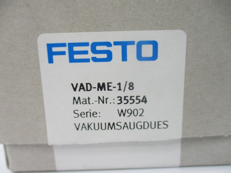 FESTO VAD-ME-1/8 35554 24VDC NSMP