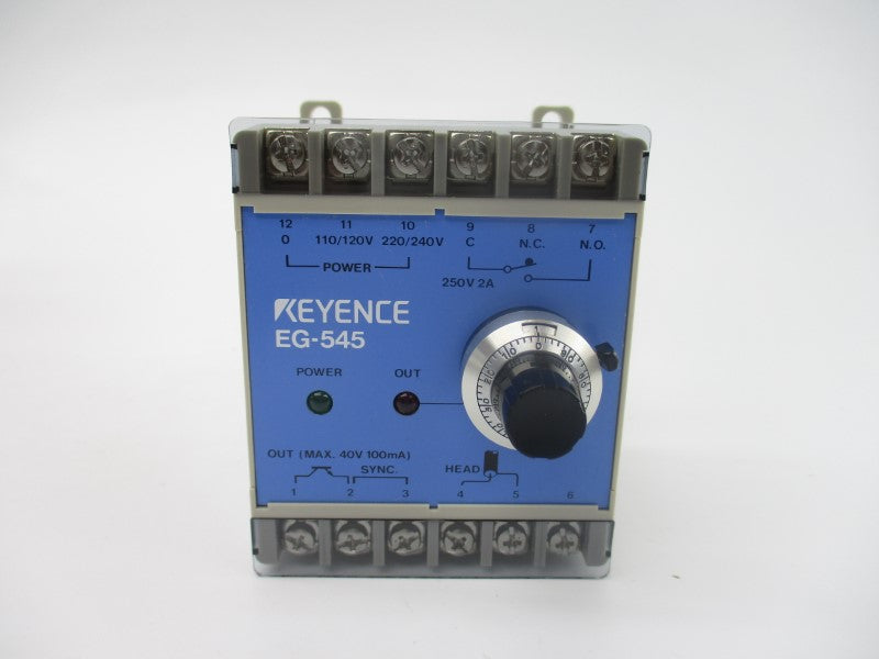 KEYENCE EG-545U 110-120/220-240V 2A NSMP