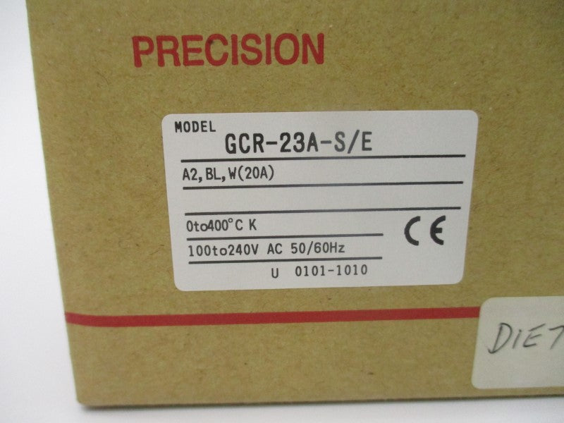 SHINKO TECHNOS GCR-23A-S/E 100-240VAC 20A NSMP