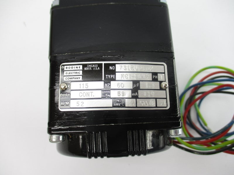 BODINE ELECTRIC 731RU9192 KC1-24A2 115V NSNP