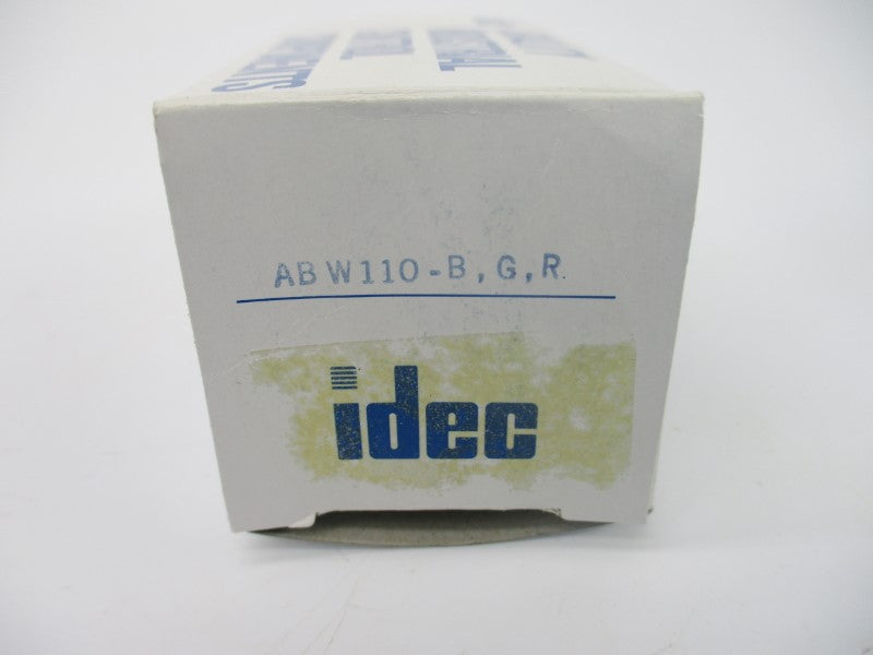 IDEC ABW110-B,G,R 120-600VAC 10A (AS PICTURED) NSMP
