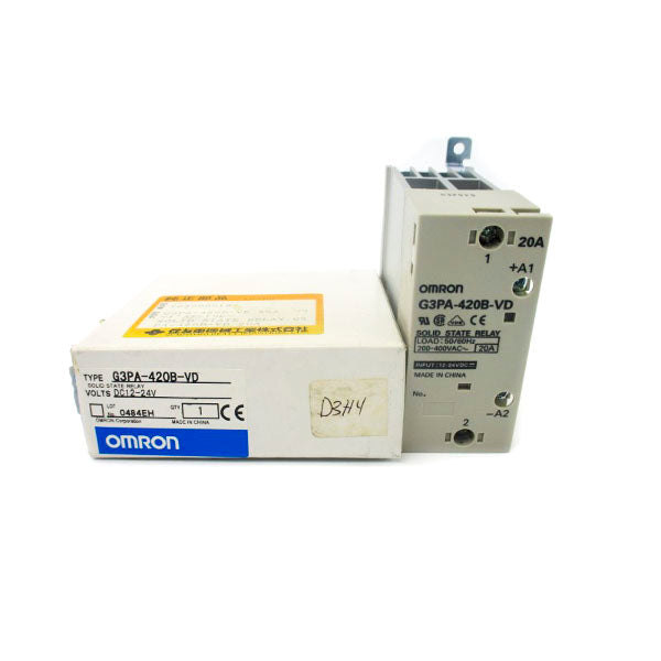 OMRON G3PA-420B-VP 12-24VDC 20A NSMP