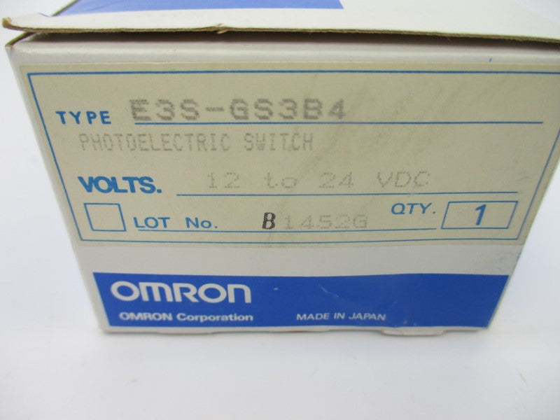 OMRON E3S-GS3B4 12-24VDC NSMP