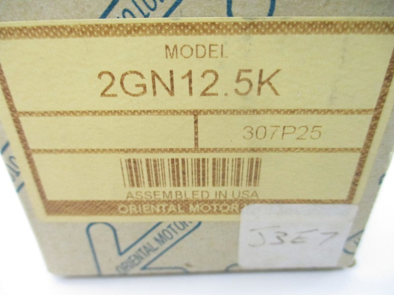 ORIENTAL MOTOR 2GN12.5K NSMP