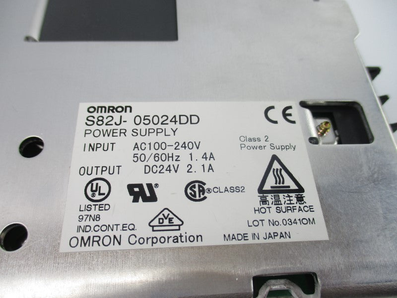 OMRON S82J-05024DD 100-240VAC 1.4A NSNP