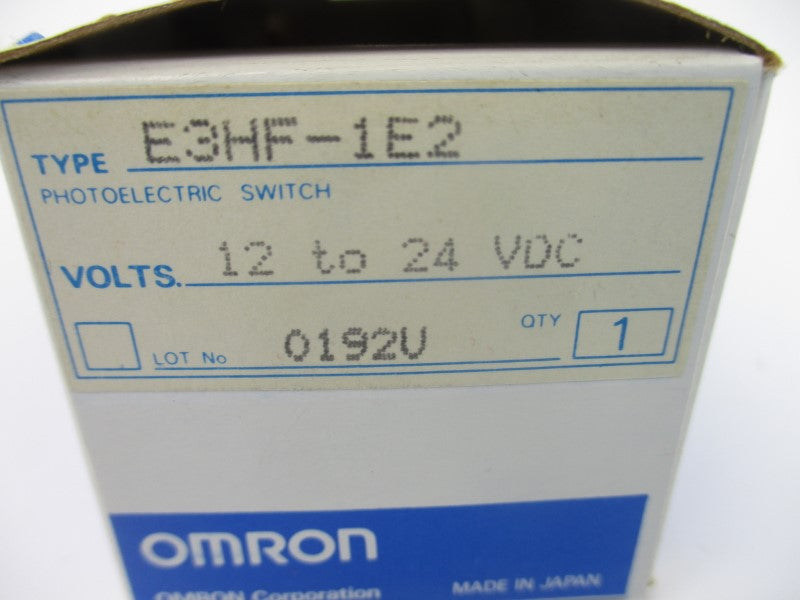 OMRON E3HF-1E2 12-24VDC (AS PICTURED) NSMP