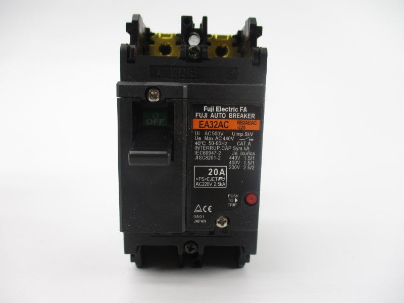FUJI ELECTRIC EA32AC BB2AEAC-020 440VAC 20A NSMP