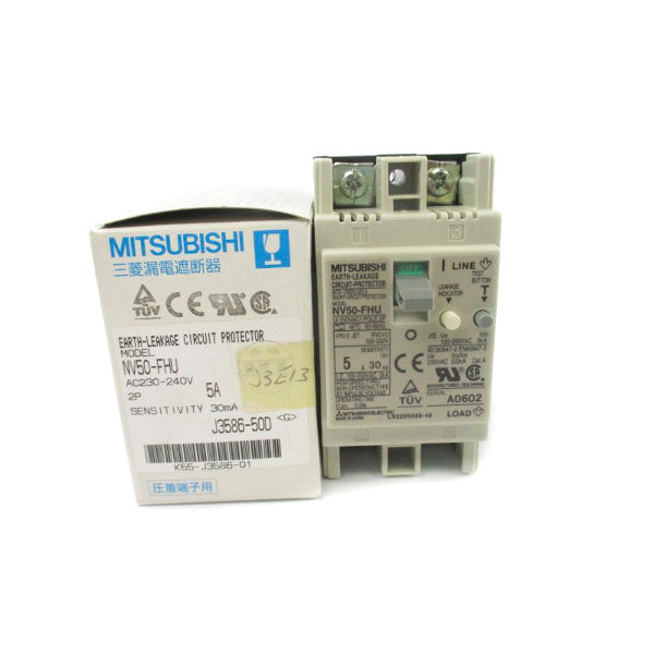 MITSUBISHI NV50-FHU2P5A30 230-240VAC 5A NSMP