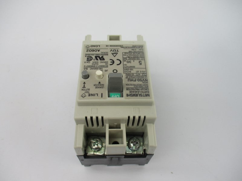 MITSUBISHI NV50-FHU2P5A30 230-240VAC 5A NSMP