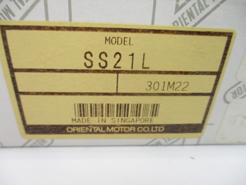 ORIENTAL MOTOR SS21L 100VAC 1A NSMP