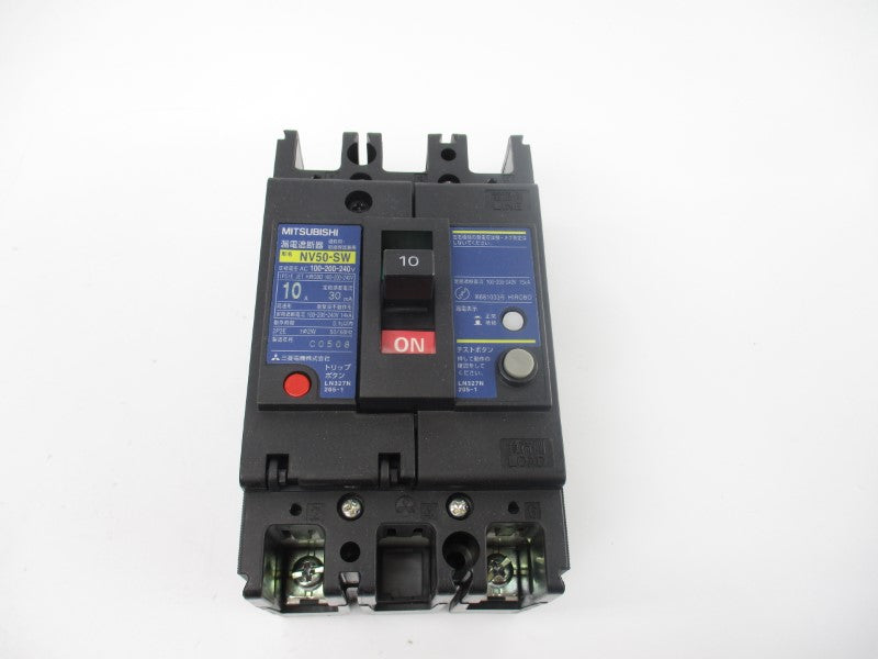 MITSUBISHI NV50-SW2P10A30 100-200-240VAC 10A NSMP