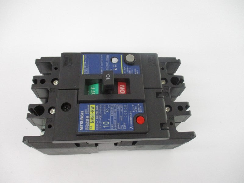 MITSUBISHI NV50-SW2P10A30 100-200-240VAC 10A NSMP