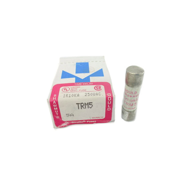 GOULD SHAWMUT TRM5 250VAC 5A (PKF OF 10) NSMP