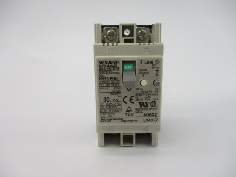 MITSUBISHI NV50-FHU2P30A100 230-240VAC 30A NSMP