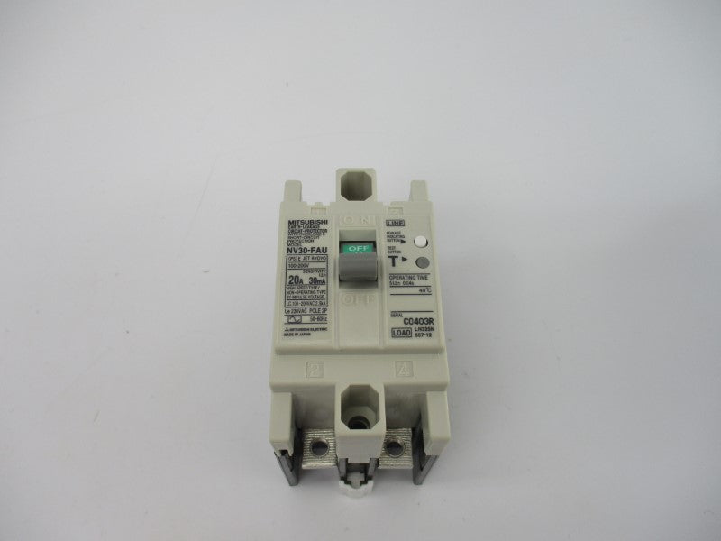 MITSUBISHI NV30-FAU2P20A30 230-240VAC 20A NSMP