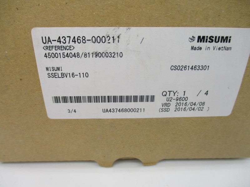 MISUMI SSELBV16-110 NSMP