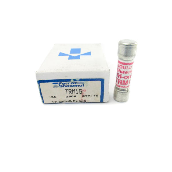 FERRAZ SHAWMUT TRM15 250VAC 15A (PKG OF 10) NSMP