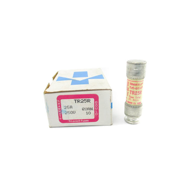 GOULD SHAWMUT TR25R 250VAC 25A (PKG OF 10) NSMP