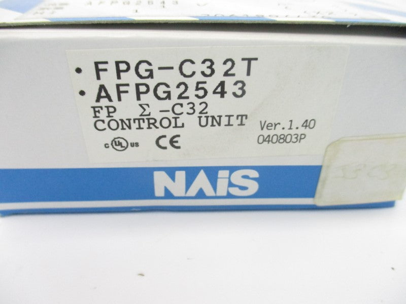 NAIS FPG-C32T AFPG2543 24V 0.5A NSMP