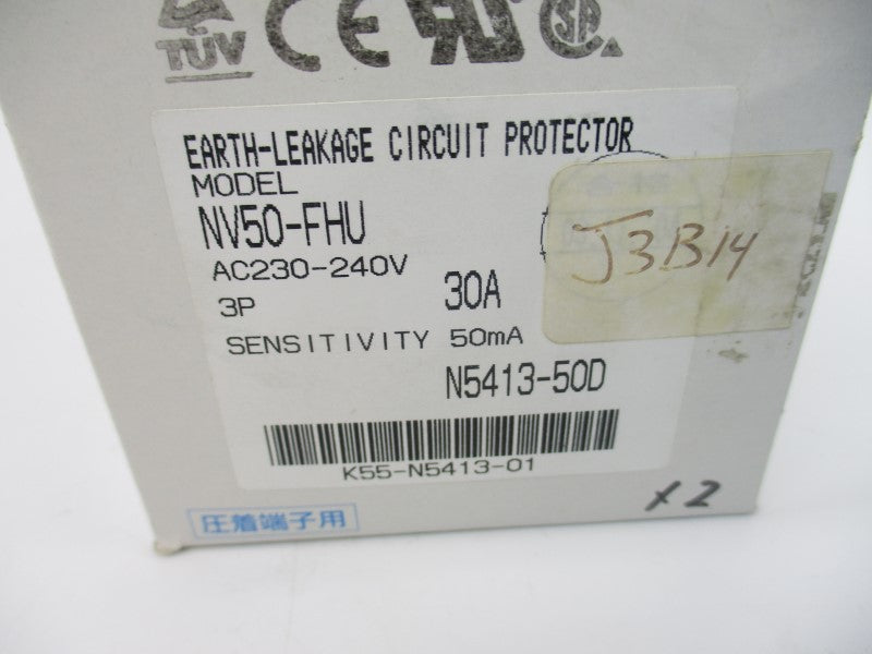 MITSUBISHI NV50-FHU3P30A50 230-240VAC 30A NSMP