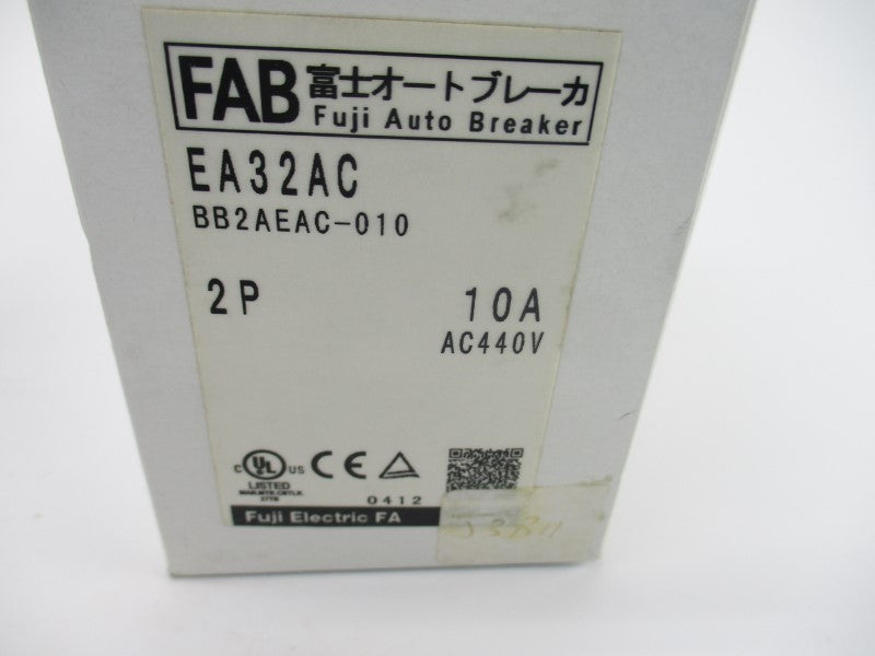 FUJI ELECTRIC EA32AC BB2AEAC-010 440VAC 10A NSMP