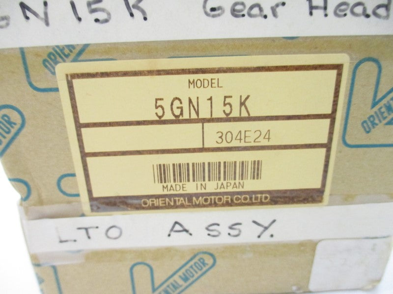 ORIENTAL MOTOR 5GN15K NSMP