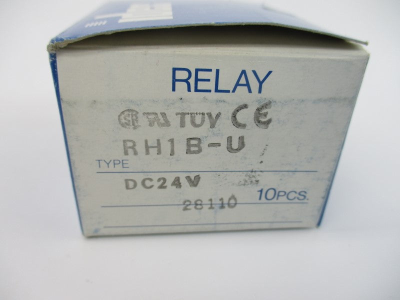 IDEC RH1B-U 24VDC 10A (PKG OF 10) NSMP