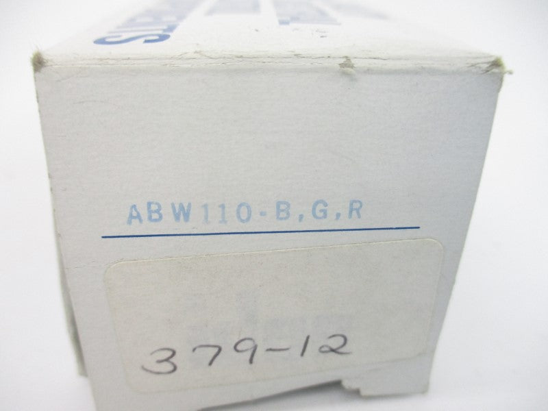 IDEC ABW110-B,G,R 120-600VAC (AS PICTURED) NSMP