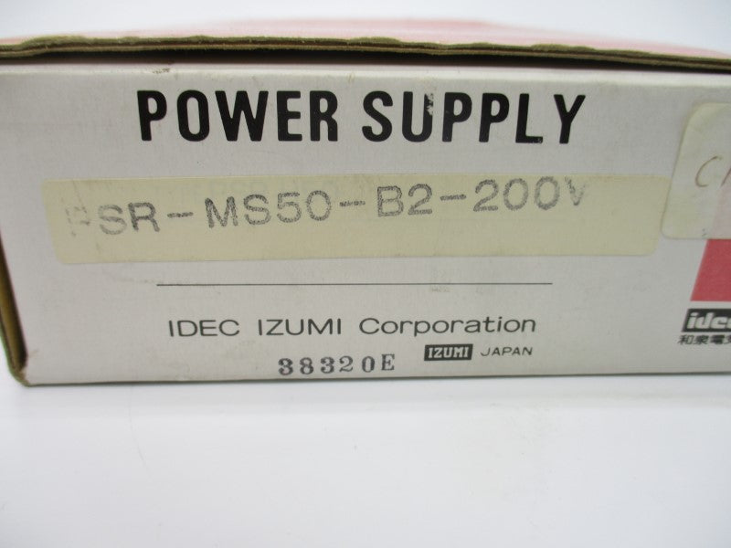 IDEC PSR-MS50-B2-200V 170-264V NSMP