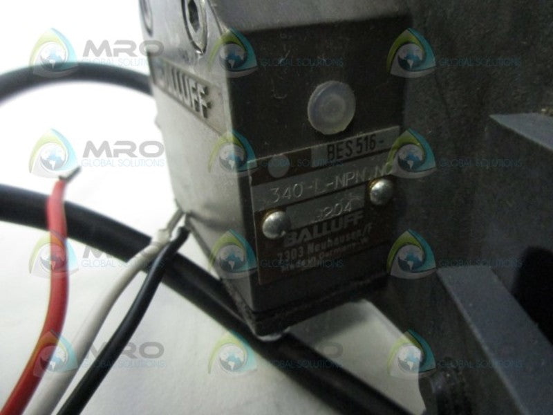 BALLUFF BES516-340-L-LNP-NC INDUCTIVE SENSOR (AS PICTURED) UNMP