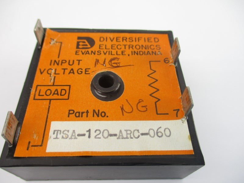 DIVERSIFIED ELECTRONICS TSA-120-ARC-060 UNMP