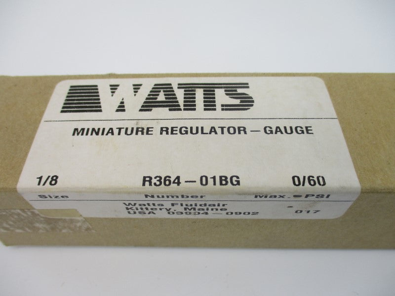 WATTS R364-01BG 300PSI 1/8" NSMP