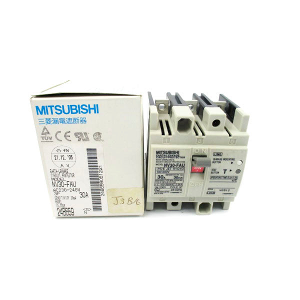 MITSUBISH NV30-FAU3P30A30 230-240VAC 30A NSMP