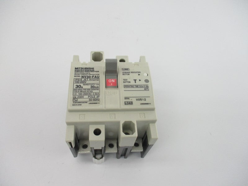 MITSUBISH NV30-FAU3P30A30 230-240VAC 30A NSMP