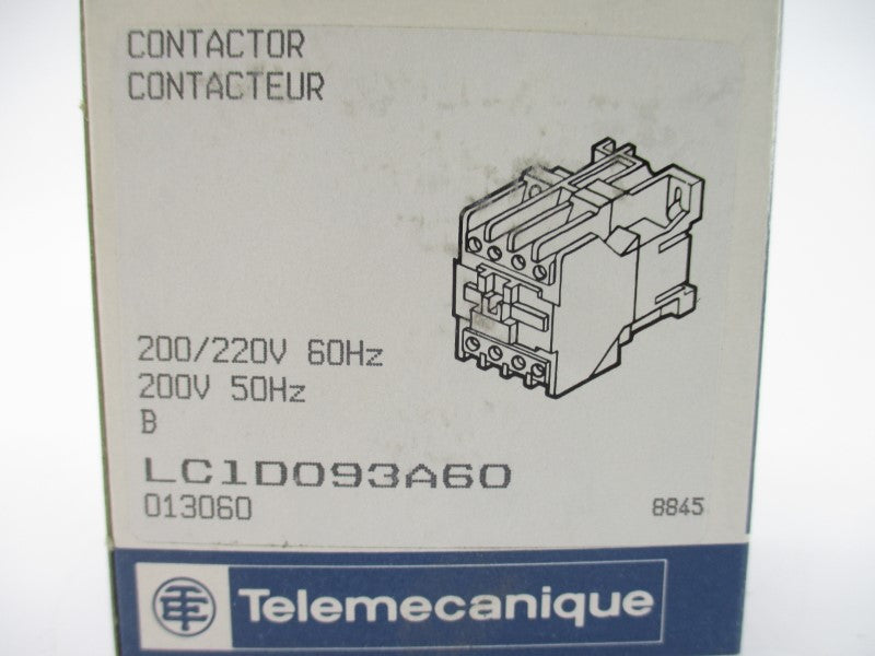 TELEMECANIQUE LC1D093A60 200/220V 25A NSMP