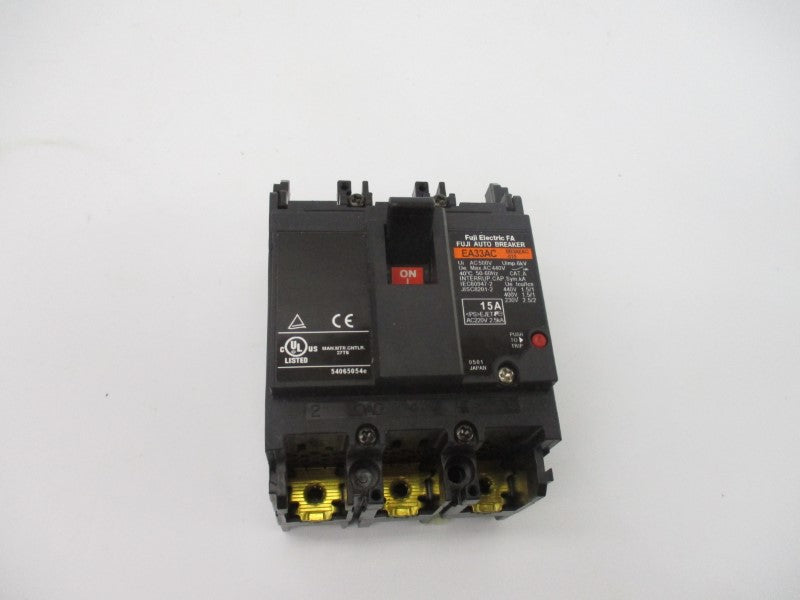 FUJI ELECTRIC EA33AC BB3AEAC-015 440VAC 15A NSMP