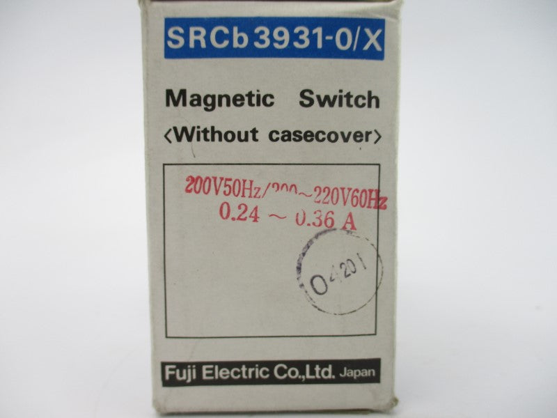 FUJI ELECTRIC SRCB3931-0/X 200-220V 0.24-0.36A NSMP