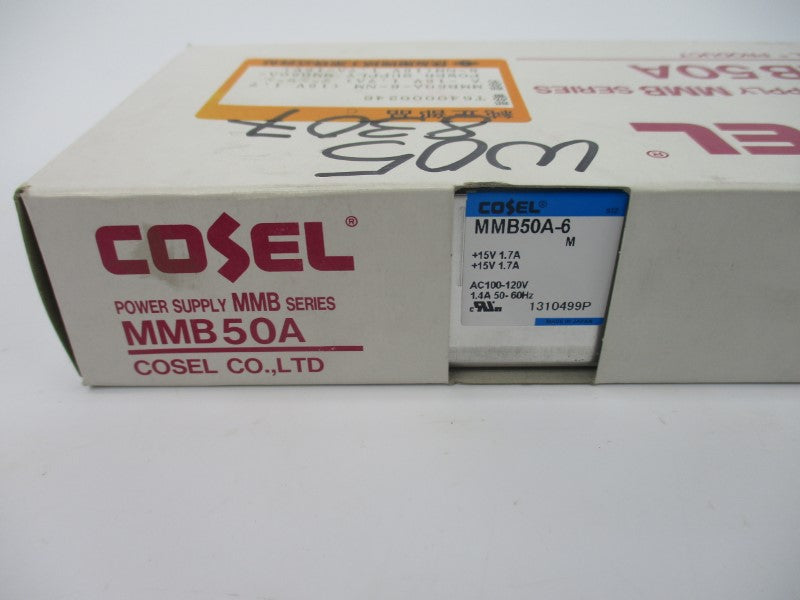 COSEL MMB50A-6-N 100-120VAC 1.4A NSMP