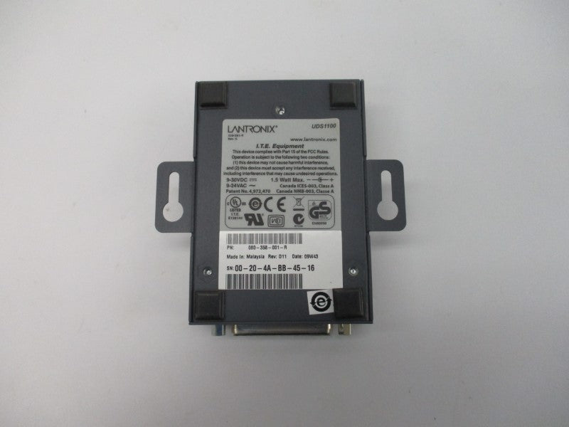 LANTRONIX UD1100001-01 080-358-001-R 9-24VAC REV. D11 NSMP