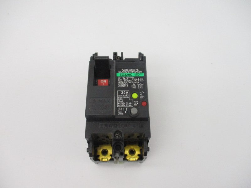 FUJI ELECTRIC EG32AC EB2AEAC-020A 100-230VAC 20A NSMP