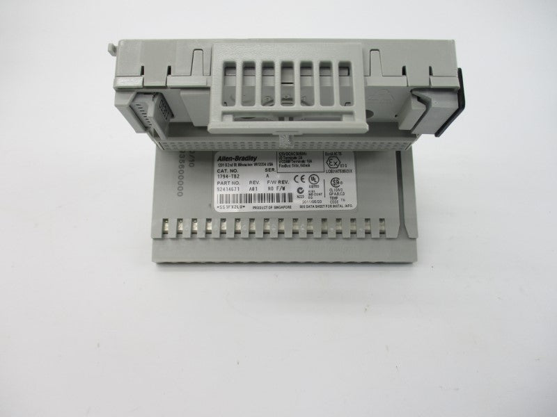 ALLEN BRADLEY 1794-TB2 SER. A 125VDC/AC 10A REV. A01 NSMP