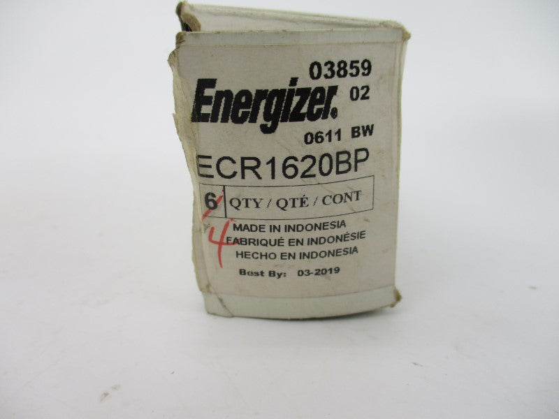 ENERGIZER ECR1620BP (PKG OF 6) NSMP