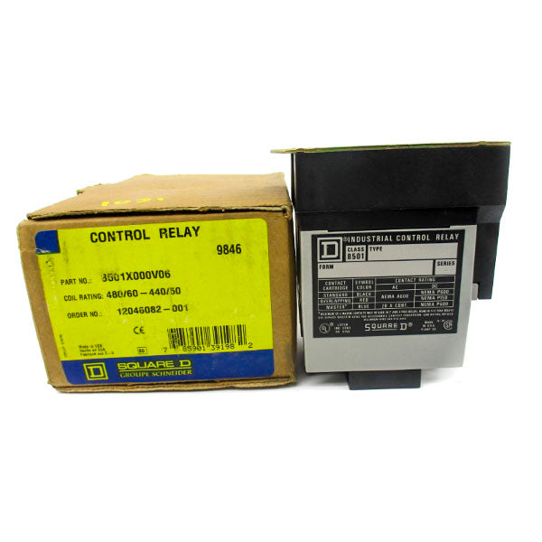 SQUARE D 8501XO00V06 SER. A 440-480V 20A NSMP
