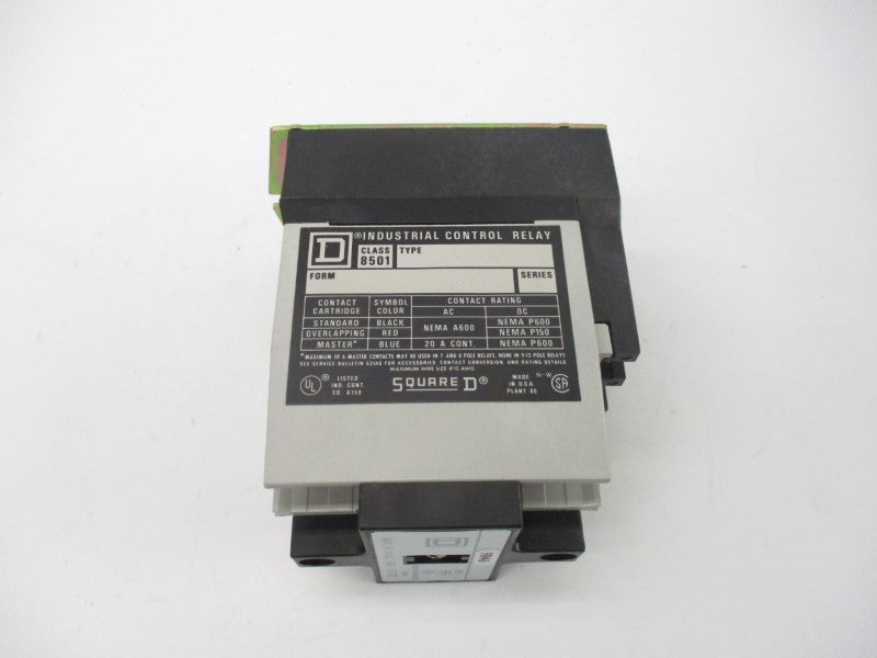 SQUARE D 8501XO00V06 SER. A 440-480V 20A NSMP