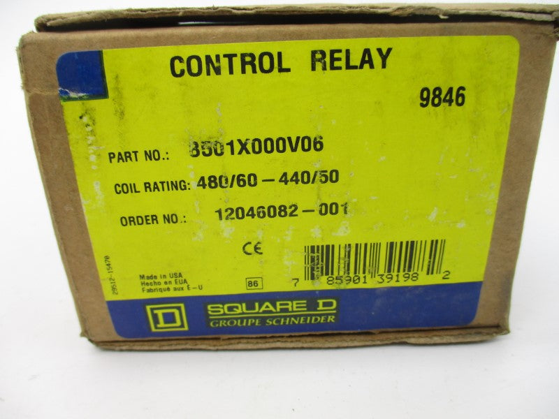 SQUARE D 8501XO00V06 SER. A 440-480V 20A NSMP