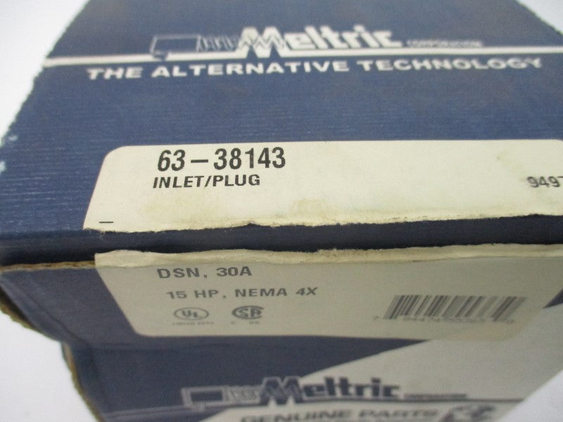 MELTRIC 63-38143 600V 30A (AS PICTURED) NSMP