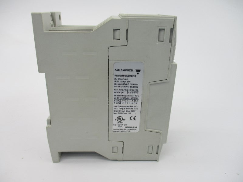 CARLO GAVAZZI REC2R60A30GKE 600VAC 15A NSMP