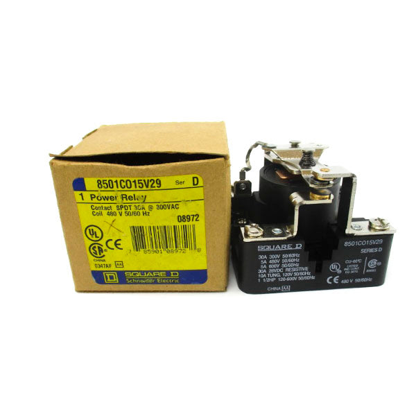 SQUARE D 8501CO15V29 SER. D 480V 30A NSMP