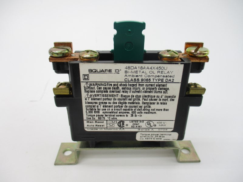 SQUARE D 9065DA2 SER. A 600V 25A NSMP